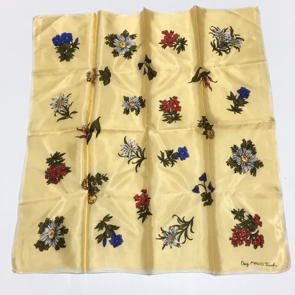 Silk Maho Tuch Scarf - Picture 2 of 5